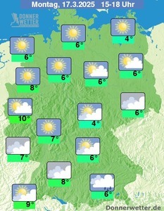 Wetter Freiburg im Breisgau - 30-Tage-Vorhersage - Donnerwetter.de
