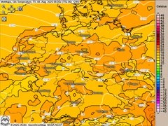 Wo gibt es heute schon einen Hitzetag?