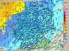 Vor allem im Nordwesten sehr windig
