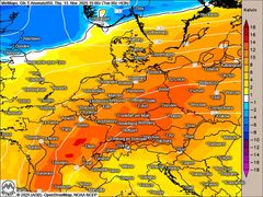 Fast 20 Grad Mitte November!