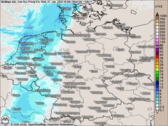 Neuer Schnee zur Wochenmitte