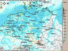 Schauerrisiko am Montag?