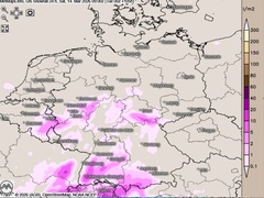Wei&szlig;e Flocken am Wochenende?