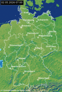 Gewitterlage im Westen – Tief „Zuhal“ r&uuml;ckt an