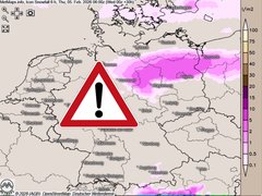 Ab dem Abend wieder gef&auml;hrlich glatt