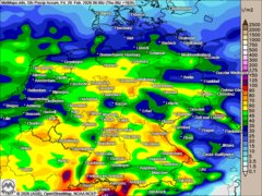 Rheinhochwasser m&ouml;glich