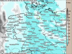 Tief 'Gabriela' geht, goldener Oktober kommt
