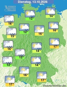 Sonnenchancen am Nachmittag – frostige Nacht im S&uuml;dosten
